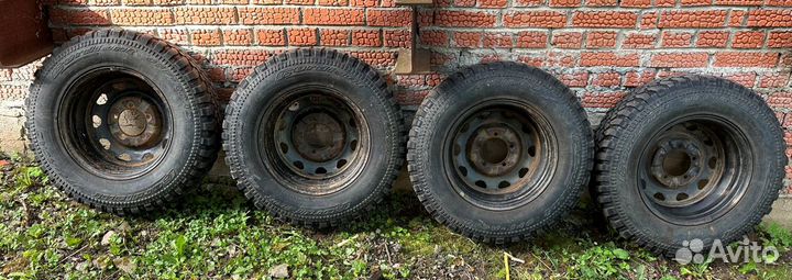 Колеса УАЗ 452 буханка Cordiant OFF-road 225/75R16