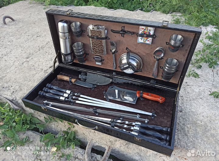 Подарочный набор с шампурами для пикника