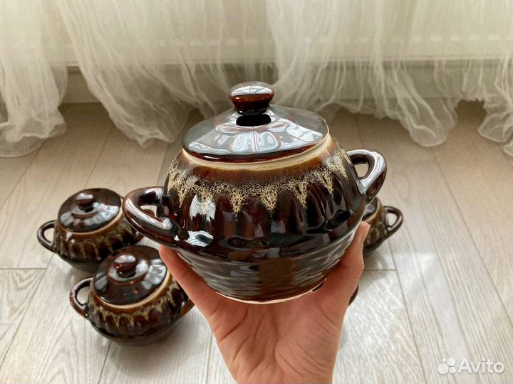 Горшки для запекания 12 шт новые