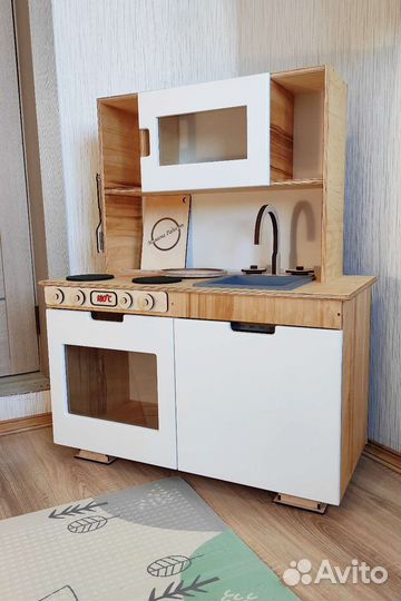 Детская деревянная кухня новая