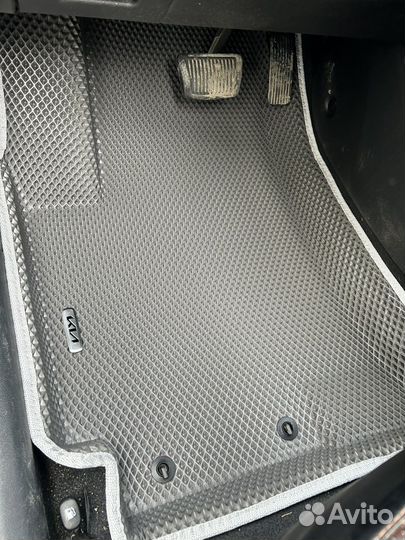 Автоковрики Kia rio 3D с бортами