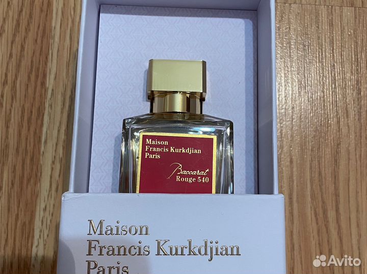 Духи baccarat rouge 540
