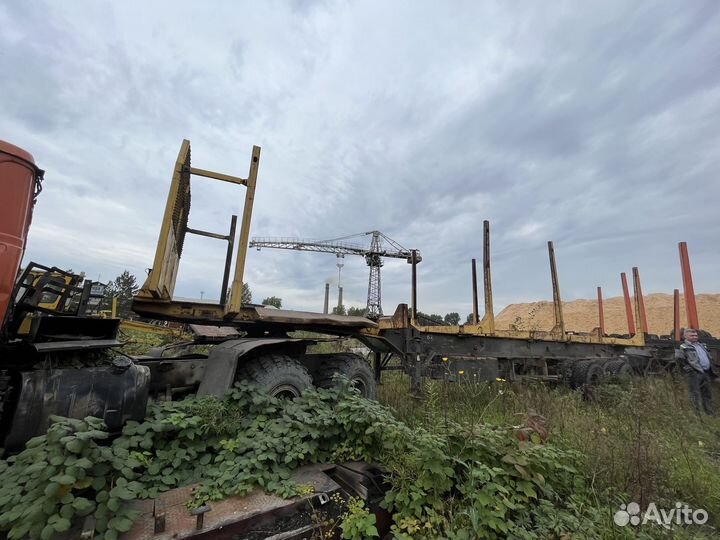 Полуприцеп лесовоз (сортиментовоз) НовосибАРЗ 981301, 2013