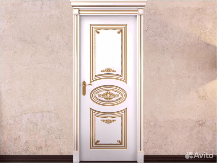 Дверь межкомнатная массив. Доставка и установка