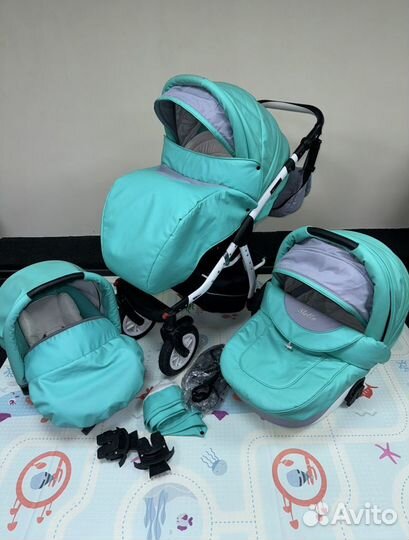 Коляска трансформер luxmom 3 в 1