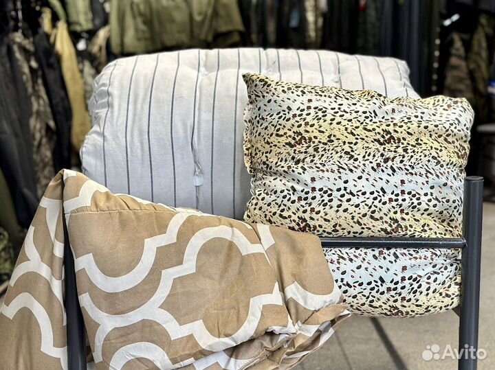 Одеяло, подушка. матрас 3в1