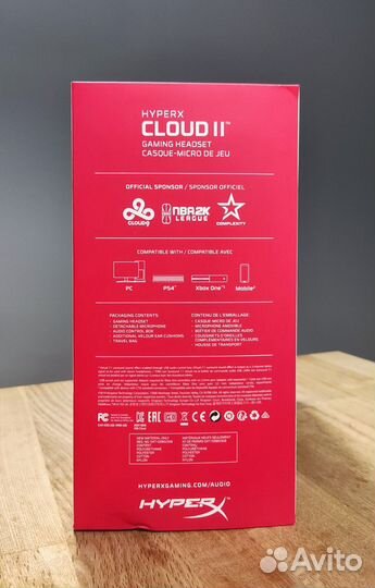 Наушники HyperX Cloud II KHX-hscp-GM