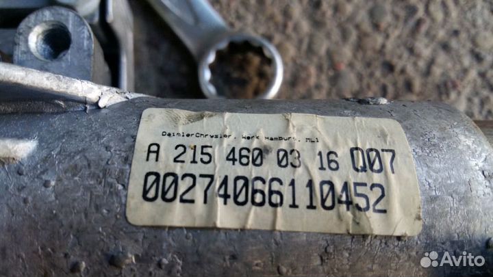 Рулевая колонка Мерседес 220 кузов