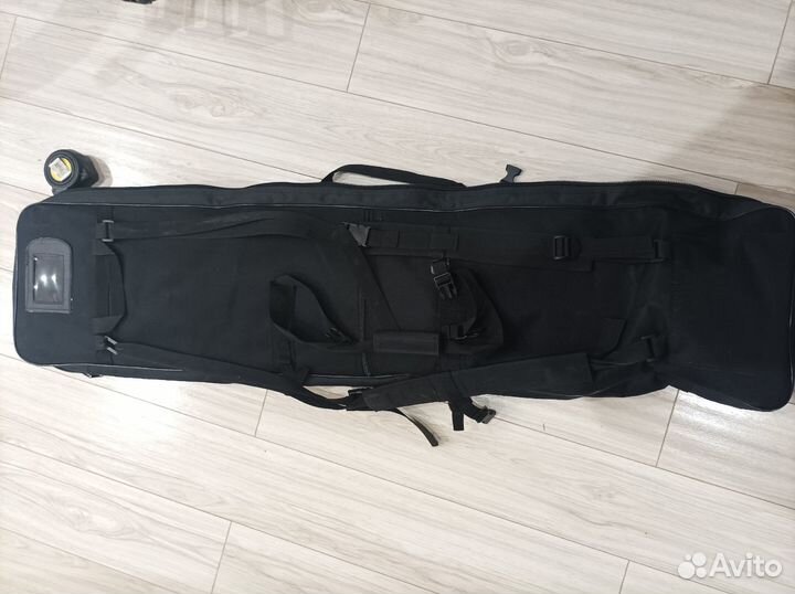 Чёрный чехол рюкзак сумка для ружья винтовки 115см