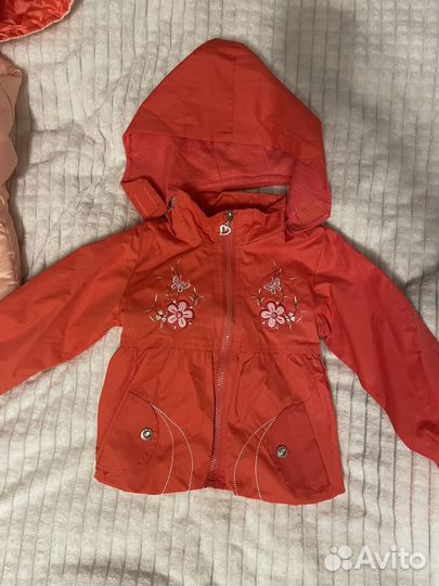Ветровка на девочку 2 года