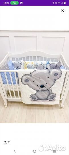 Бортики в кроватку