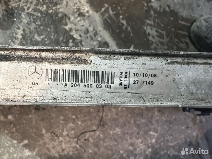 Радиатор охлаждения Mercedes