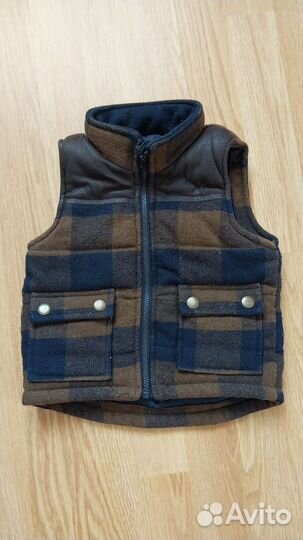 Утепленная детская курточка 74