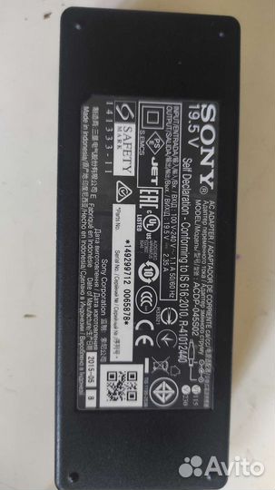 Блок питания sony acdp-045S02 19.5V 2.35A