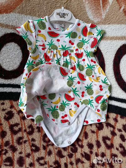 Платье боди для девочки