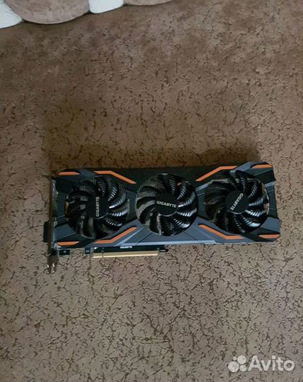 Видеокарта gigabyte GeForce GTX1080 Windforce