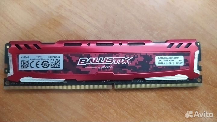 Оперативная память ddr4 8gb 3000