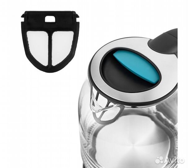 Чайник Kitfort KT-654-1 голубой