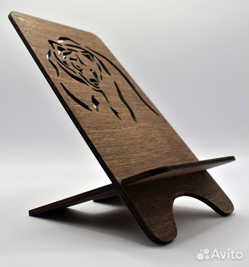 Подставка для телефона с медведем