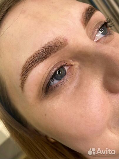 Оформление бровей