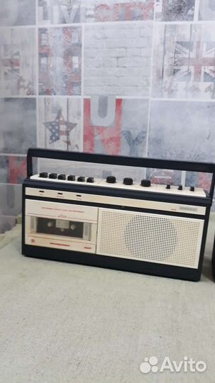 Кассетный магнитофон Электроника М 327 (2 шт )