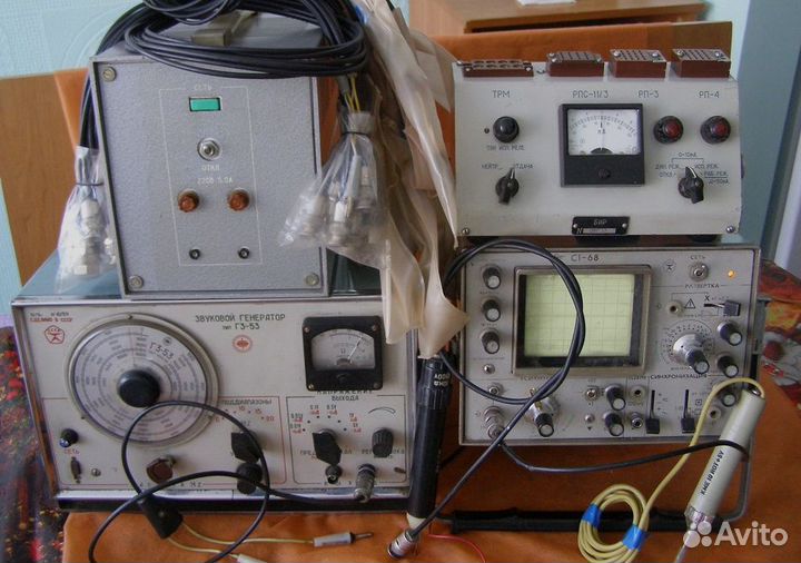 Осциллограф С1-68. Генератор Г3-53. Другое