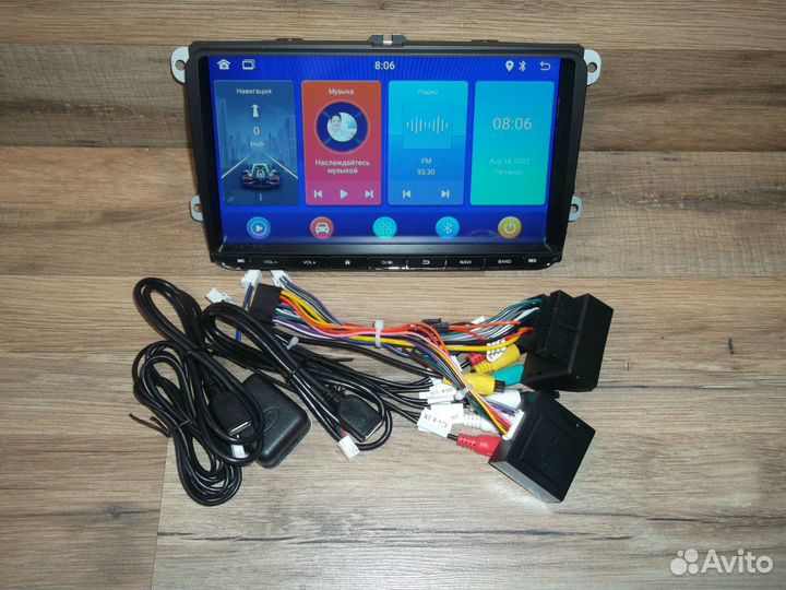 Магнитола 2DIN Scoda Android/GPS/Navigation