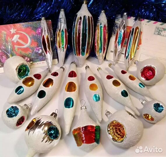 Елочные игрушки СССР