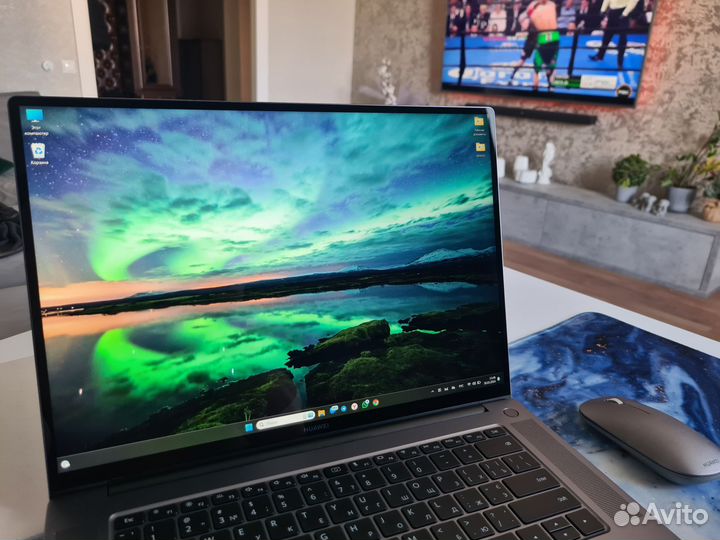 Ноутбук Huawei MateBook 16 crem-WFD9, AMD Ryzen 7