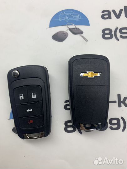 Корпус ключа Шевроле Авео (Cheverolet Aveo)