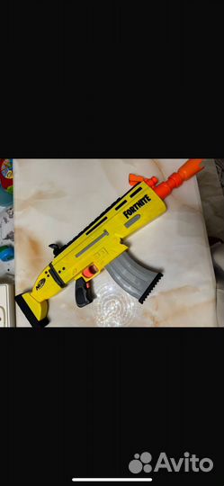 Nerf fortnite скар