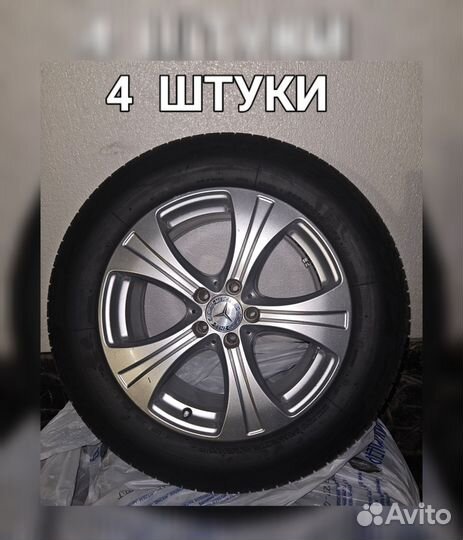 Koмплект колёс для мерседес 235/60/r18