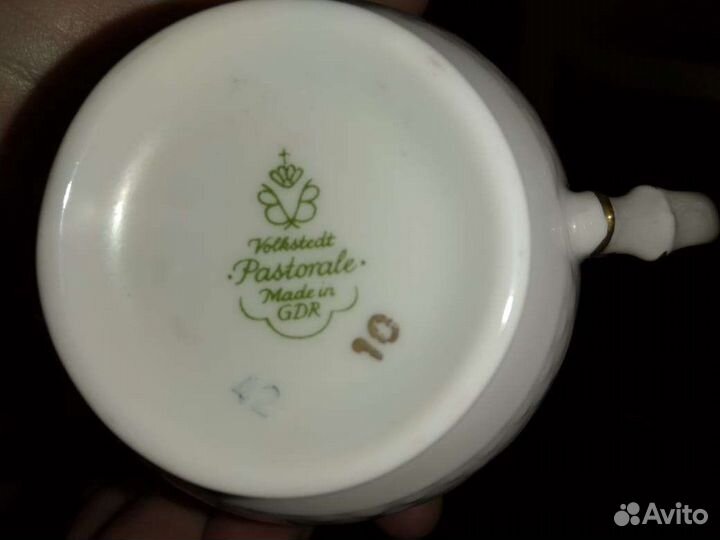 Сервиз гдр. Volkstedt Pastorale