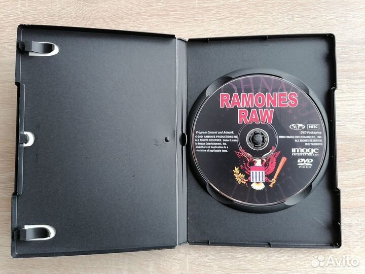 DVD Ramones Raw