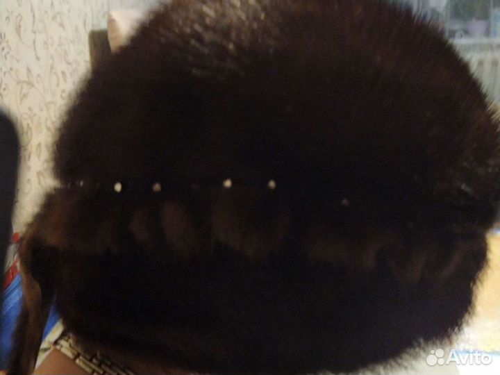 Шапка норковая женская