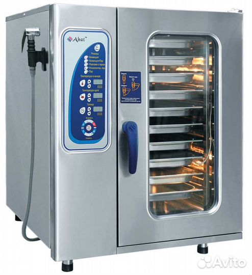 Пароконвектомат Abat пка 10-1/1пм2