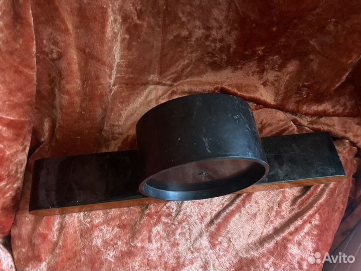 Настольные часы янтарь СССР огромные