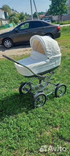 Детские коляски 2 в 1 эко кожа