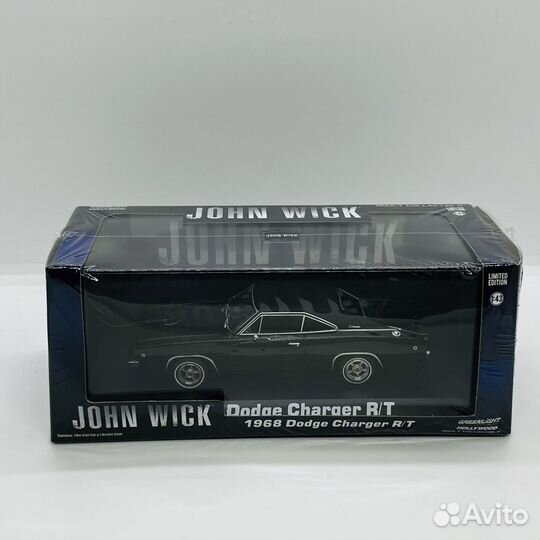 Dodge charger R/T 1968 Джон Уик 1:43