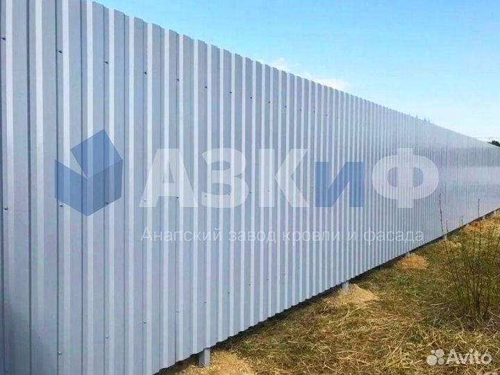 Профнастил/профлист для забора от производителя