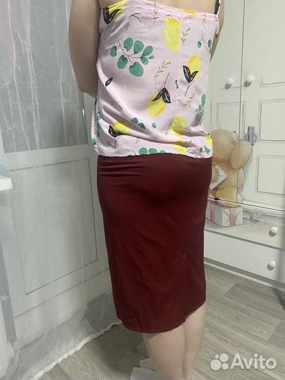 Летний костюм юбка и топ