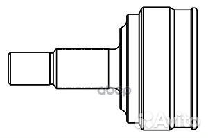 ШРУС наружный к-т hyundai getz (TB) 824098 GSP