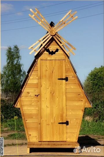 Уличный туалет с установкой HAT115