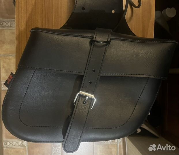 Кожанные мотокофры Highway Hawk