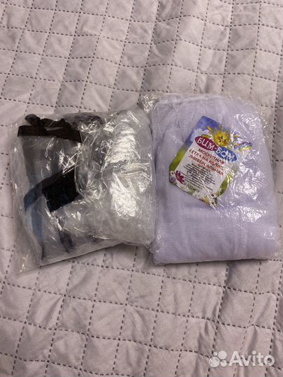 Дождевик и москитная сетка на коляску