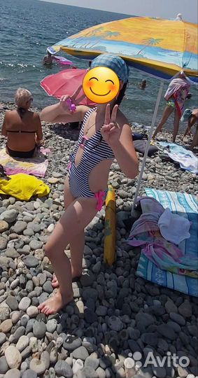 Купальник слитный детский