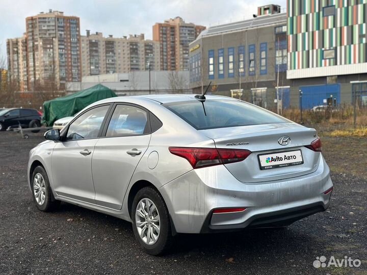 Hyundai Solaris 1.6 МТ, 2017, 199 000 км