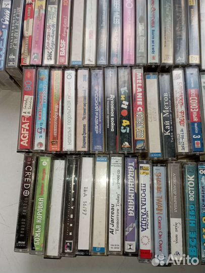 200 Аудиокассет попса начало 2000х