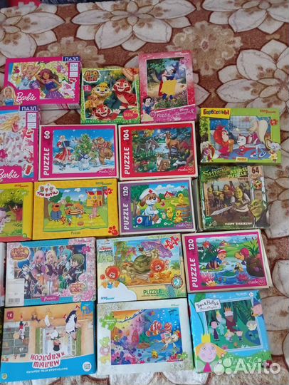 Деревянные пазлы для детей