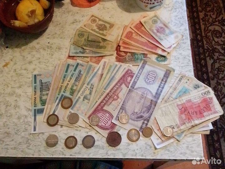 Купюры разных стран